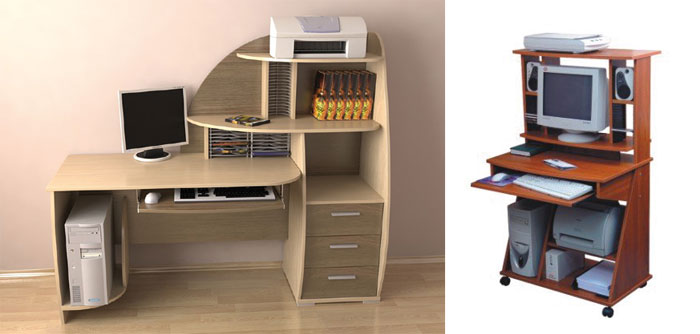 Функциональные компьютерные столы в интернет-магазине «Декор-Мебель»