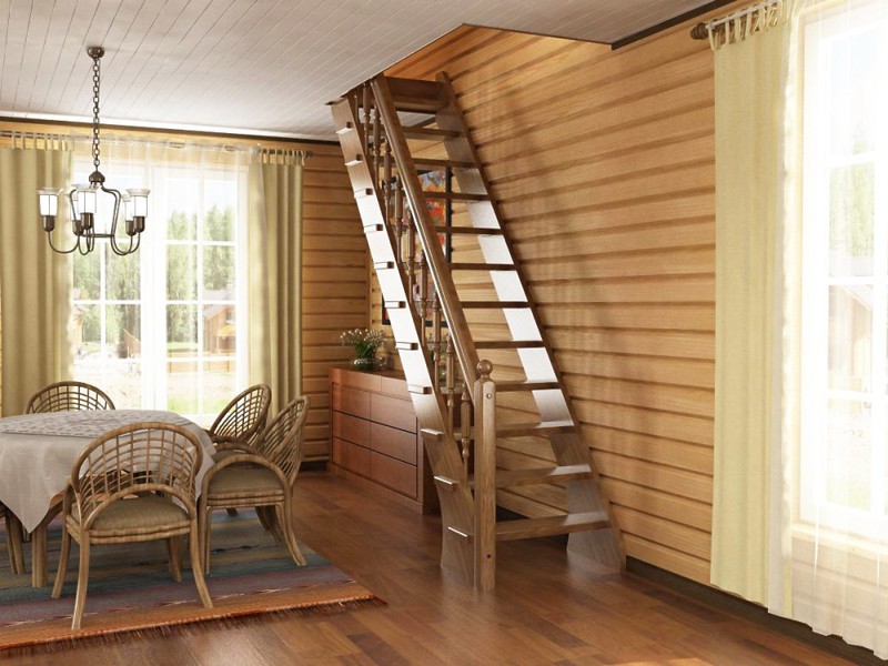 Почему деревянные чердачные лестницы пользуются повышенной популярностью