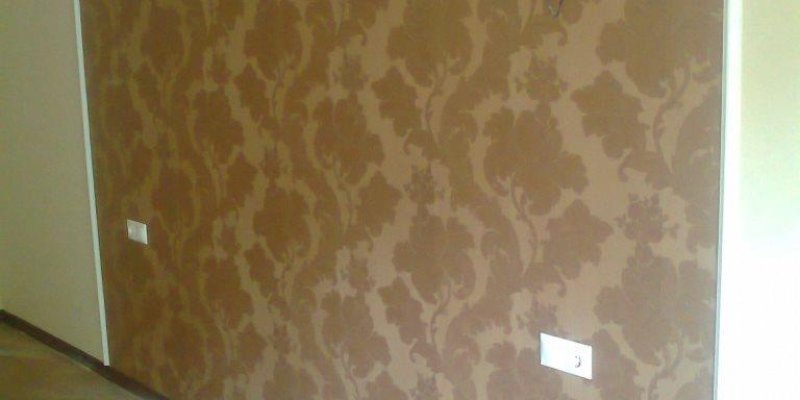 Поклейка обоев